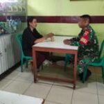 Babinsa Koramil 0201-16/TM Komsos Silaturahmi Rutinitas Mitra Karib Desa Buntu Bedimbar Kecamatan Tanjung Morawa
