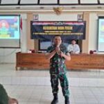 Danramil 03 Serengan Kodim 0735 Surakarta Kapten Cba Tri Rusman Prasetyo Sosialisasikan Nilai Nilai Ideologi Pancasila