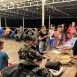 Satgas Pamtas Yonarmed 11 Kostrad Gelar Pengobatan Gratis