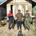 Babinsa Koramil 03/SB Dampingi Penyerahan Alat Mesin Pertanian di Desa Sei Penggantungan