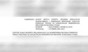 Siang Ini Ada Pelantikan Pejabat Penprovsu, Sejumlah Kepala Dinas Kota Medan Masuk Pemprovsu, Beberapa Pejabat Provinsi Sumut Bergeser