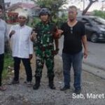 Babinsa Kelurahan Binjai Bubarkan Tawuran Remaja "Asmara Subuh" di Medan Denai