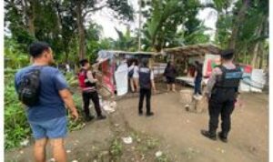 Polrestabes Medan Gerebek 2 Sarang Narkoba di Desa Paya Geli, 3 Pelaku Diringkus, Barak Dibakar