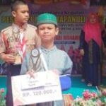 Sambil Menggendong Lengan Yang Patah Tulang, Said Al Fathan Semangat Raih Prestasi