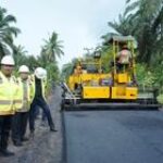 Wakil Bupati Kabupaten Asahan Tinjau Pelaksanaan Peningkatan Infrastruktur Jalan