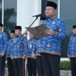 Wakil Bupati Asahan Pimpin Upacara HKN