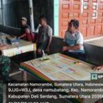 Babinsa Koramil 0201-14/PB Kopka Iswandi Pererat Silaturahmi dengan Warga Desa Namo Batang