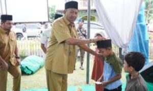Bupati Langkat Syah Afandin Launching Desa Digital Teluk Bakung dan Tutup Safari Ramadhan