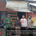 Babinsa Koramil 0201-15/DT aktif Monitoring Wilayah Binaan di Saat Libur Lebaran