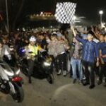 Rico Waas Lepas Rombongan Unsur Forkopimda Sumut Tinjau Pospam di Malam Lebaran