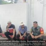 Jaga Hubungan Baik, Babinsa Koramil 0201-04/MK Serka H.Sirait Sapa Warga Binaan