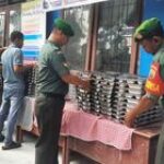 Babinsa Koramil 0201-02/MT Dampingi Kegiatan Makan Sehat Bergizi di Medan Timur