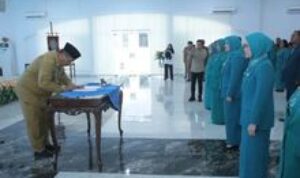 Bupati Lantik Pengurus TP PKK Kabupaten Asahan
