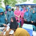 Tinjau Posyandu di Labusel, Wakil Ketua TP Posyandu Sumut Ajak Masyarakat Rutin ke Posyandu
