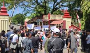 HMI Sumut Geruduk Polda: Stop Kriminalisasi Masyarakat Adat, Evaluasi Polres Simalungun