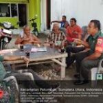 BABINSA KOMSOS BERSAMA WARGA BINAAN DI WARUNG KOPI