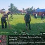 Mempererat Sinergitas, Babinsa, bhabinkamtibmas Dengan Perangkat Desa dan warga desa marendal ll