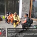 Manfaatkan Waktu Luang Babinsa Koramil 0201-04/MK Silaturrahmi Dengan Tim Bestari Dinas Kebersihan