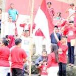 Anggota DPRD Medan Syaiful Ramadhan Pimpin Upacara HUT Ke 80 RI di Sungai Deli