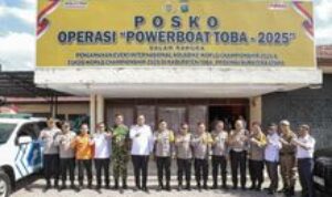 Polda Sumut Pastikan Kesiapan Operasi “Powerboat Toba 2025” Amankan Aquabike World Championship