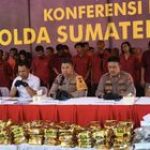 Perangi Narkoba di Sumut: 429 Kasus Terungkap, Ratusan Tersangka Dibekuk Polda Sumut
