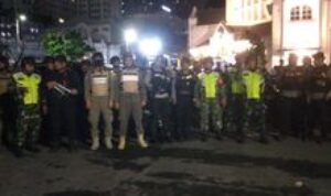 Apel Gabungan Patroli Skala Besar TNI-Polri di Polrestabes Medan